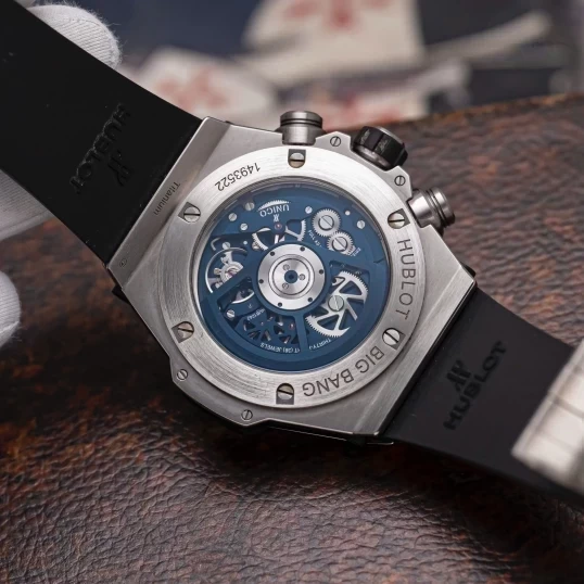 Hublot Big Bang Unico Titanium Blue 45mm Ref. 411.NX.5179.RX