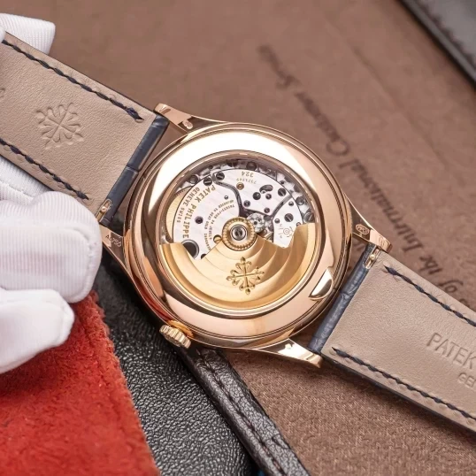 Patek Philippe Complications Annual Calendar Moonphase 5396R-015 – Rose Gold, Blue Dial