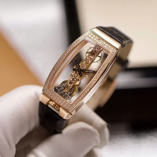 Corum Golden Bridge 43mm Rose Gold Diamond – Ref. B113/00824 (113.102.85/0001 0000)