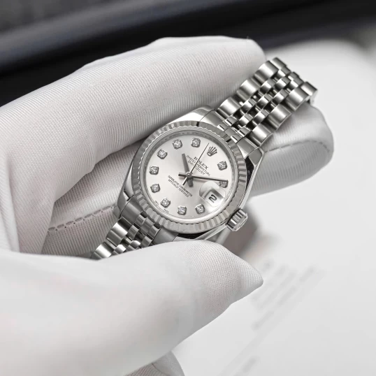 Rolex Oyster Perpetual Lady-Datejust 26mm Ref. 179174 Silver Dial