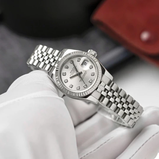 Rolex Oyster Perpetual Lady-Datejust 26mm Ref. 179174 Silver Dial
