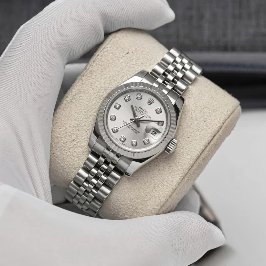 Rolex Oyster Perpetual Lady-Datejust 26mm Ref. 179174 Silver Dial