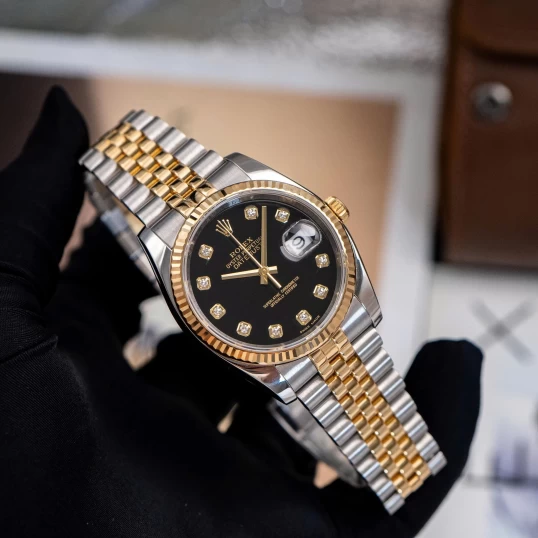 Rolex Oyster Perpetual Datejust 36mm 116233 Black Dial