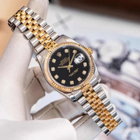 Rolex Oyster Perpetual Datejust 36mm 116233 Black Dial
