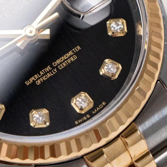 Rolex Oyster Perpetual Datejust 36mm 116233 Black Dial