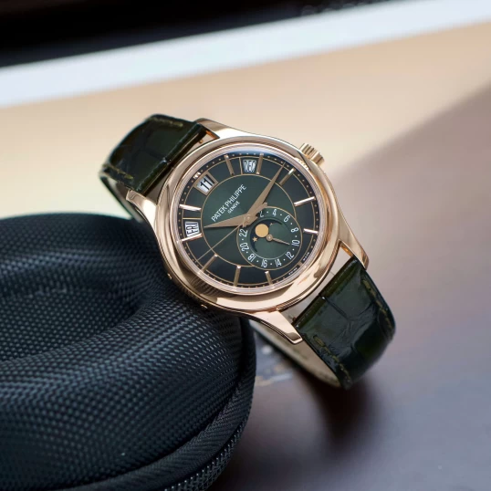 Patek Philippe Complications Annual Calendar Moonphase 40mm Rose Gold Ref. 5205R-011