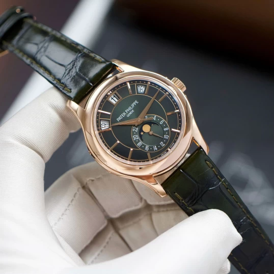 Patek Philippe Complications Annual Calendar Moonphase 40mm Rose Gold Ref. 5205R-011