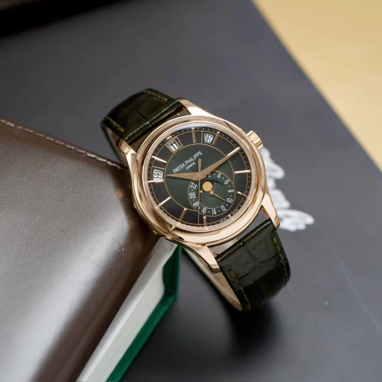Patek Philippe Complications Annual Calendar Moonphase 40mm Rose Gold Ref. 5205R-011