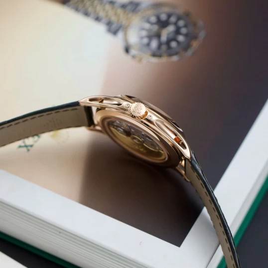 Patek Philippe Complications Annual Calendar Moonphase 40mm Rose Gold Ref. 5205R-011