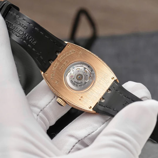 Franck Muller Vanguard V32 King Gold Full Diamonds
