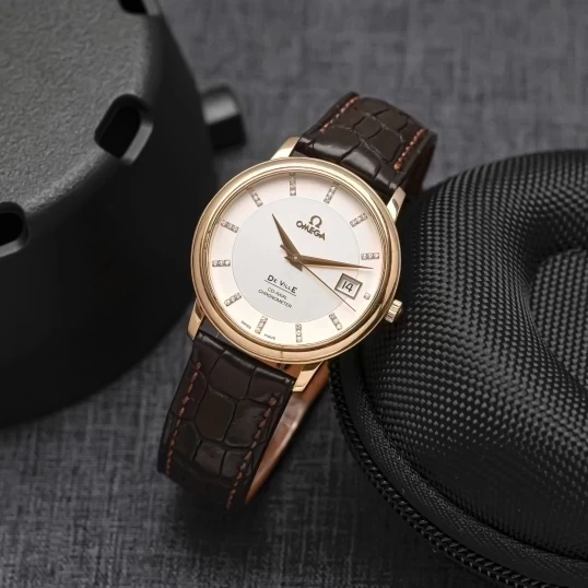 Omega De Ville Prestige Co Axial 36.5mm Yellow Gold 4617.35.02