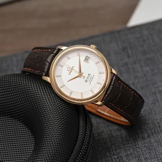 Omega De Ville Prestige Co Axial 36.5mm Yellow Gold 4617.35.02