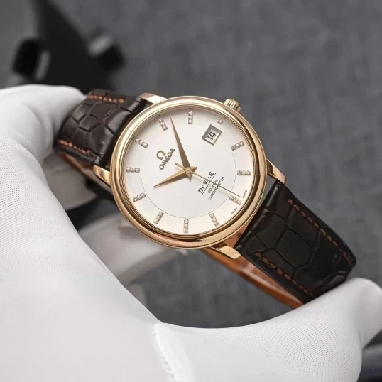 Omega De Ville Prestige Co Axial 36.5mm Yellow Gold 4617.35.02
