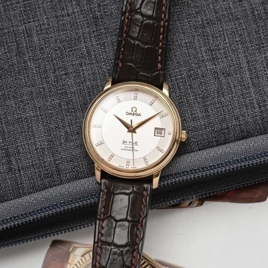 Omega De Ville Prestige Co Axial 36.5mm Yellow Gold 4617.35.02