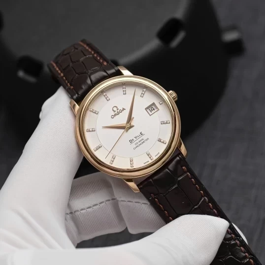 Omega De Ville Prestige Co Axial 36.5mm Yellow Gold 4617.35.02