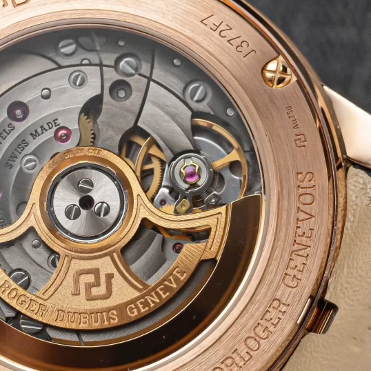 Roger Dubuis Excalibur 36mm Automatic in Rose Gold Silver Dial Ref.RDDBEX0587