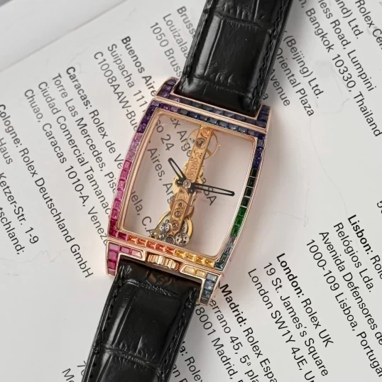 Corum Ruby Baguette
