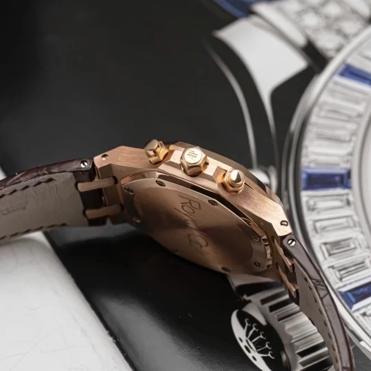 Audemars Piguet Royal Oak Chronograph 39mm Rose Gold Brown Dial Ref. 26022OR.OO.D098CR.02