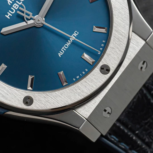 Hublot Classic Fusion Titanium Blue 42mm – Ref. 542.NX.7170.LR