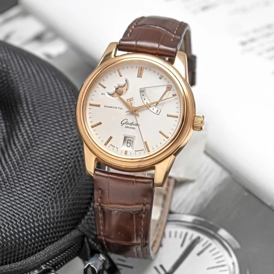 Glashutte Original Senator Panorama Date Moon Phase Ref. 39-44-03-11-04