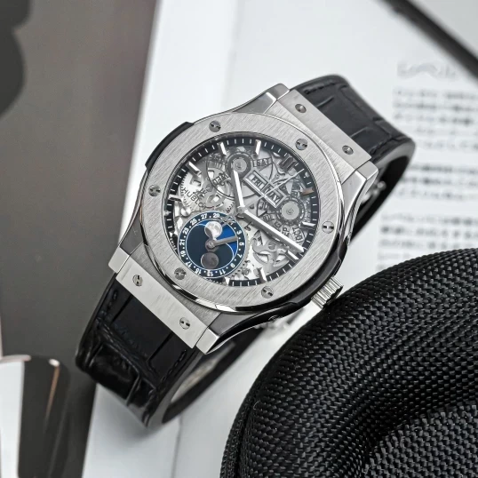 Hublot Classic Fusion Aerofusion Moonphase Titanium 45mm Ref. 517.NX.0170.LR