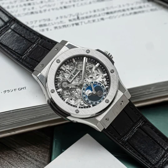 Hublot Classic Fusion Aerofusion Moonphase Titanium 45mm Ref. 517.NX.0170.LR