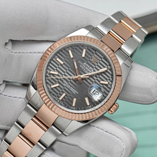 Rolex Oyster Perpetual Datejust 41mm Ref. 126301 Mặt số hoạ tiết gạch ( Brick Pattern Dial )