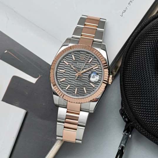 Rolex Oyster Perpetual Datejust 41mm Ref. 126301 Mặt số hoạ tiết gạch ( Brick Pattern Dial )