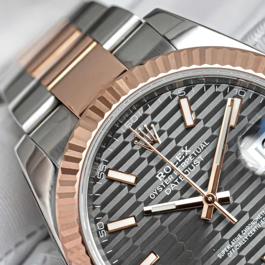 Rolex Oyster Perpetual Datejust 41mm Ref. 126301 Mặt số hoạ tiết gạch ( Brick Pattern Dial )