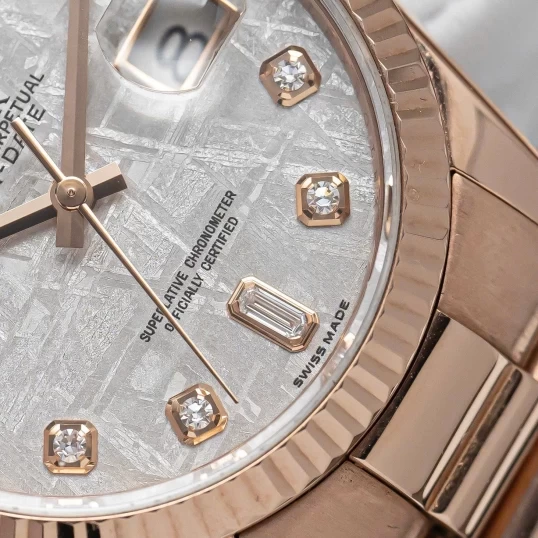 Rolex Oyster Perpetual Day-Date 36mm 118235 Mặt số thiên thạch