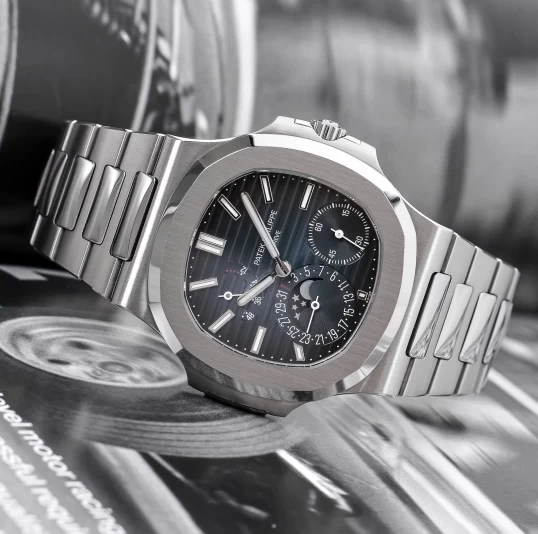 Patek Philippe Nautilus 5712/1A-001 Steel Blue Dial