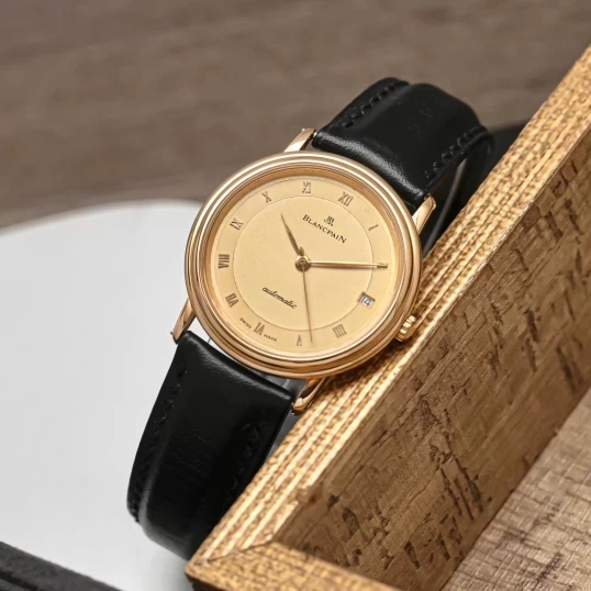 Blancpain Villeret Automatic Gold Dial – Dress Watch Cổ Điển