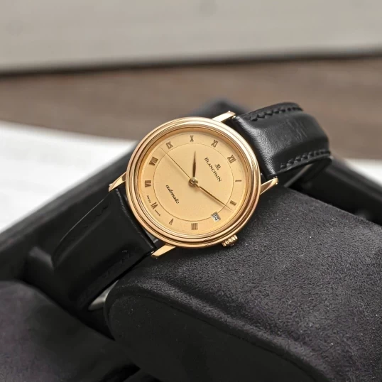 Blancpain Villeret Automatic Gold Dial – Dress Watch Cổ Điển