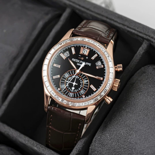Patek Philippe Complications Annual Calendar Chronograph 5960R Custom Diamonds – Up to 5961R