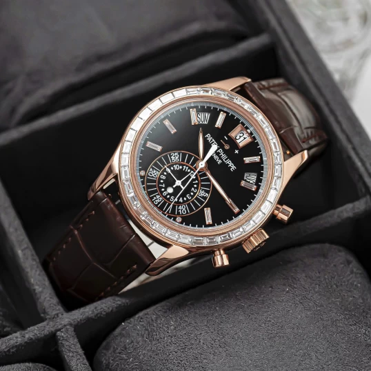 Patek Philippe Complications Annual Calendar Chronograph 5960R Custom Diamonds – Up to 5961R