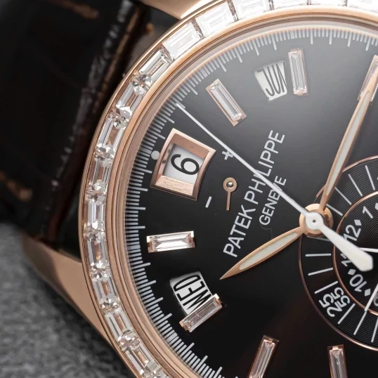 Patek Philippe Complications Annual Calendar Chronograph Ref. 5960R Custom Diamonds Up to 5961R