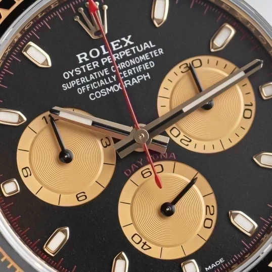 Rolex Cosmograph Daytona 116518LN Oysterflex Yellow Gold Black Dial