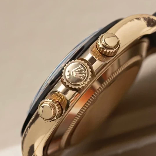 Rolex Cosmograph Daytona 116518LN Oysterflex Yellow Gold Black Dial