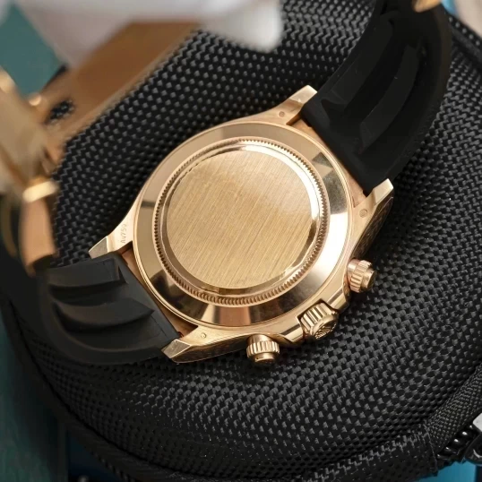 Rolex Cosmograph Daytona 116518LN Oysterflex Yellow Gold Black Dial