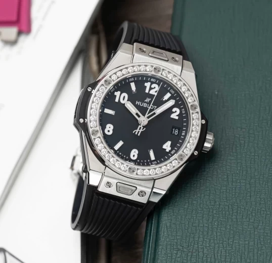 Hublot Big Bang One Click Steel Diamonds 39mm Ref. 465.SX.1170.RX.1204