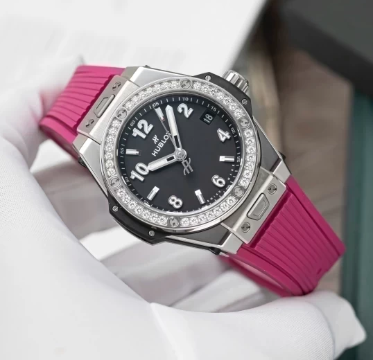 Hublot Big Bang One Click Steel Diamonds 39mm Ref. 465.SX.1170.RX.1204