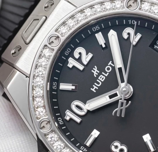 Hublot Big Bang One Click Steel Diamonds 39mm Ref. 465.SX.1170.RX.1204