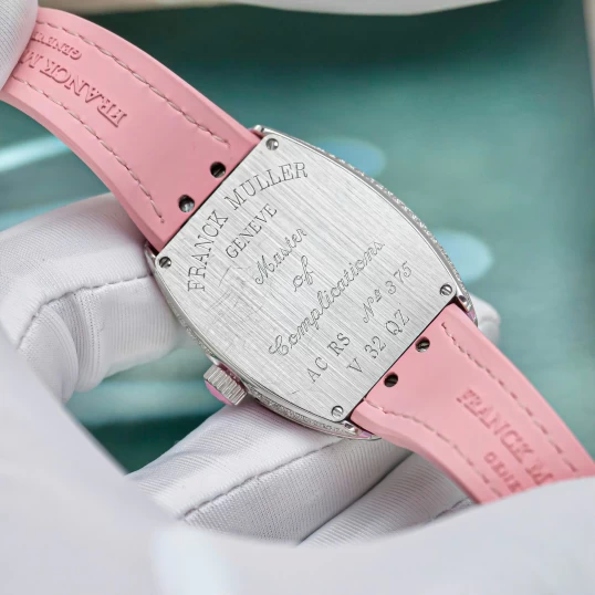 Franck Muller Vanguard Ref. V32 Full Diamonds Pink
