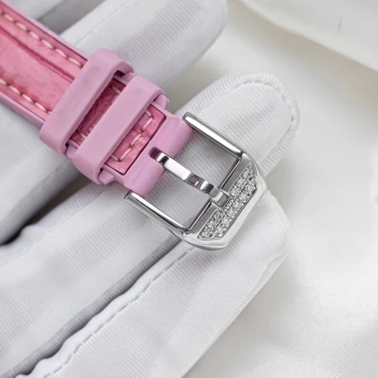 Franck Muller Vanguard V32 Full Diamonds Pink