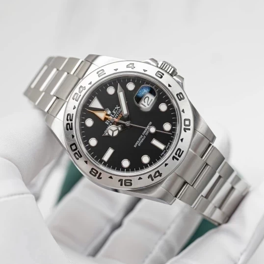 Rolex Oyster Perpetual Explorer II Ref. 216570 Black Dial