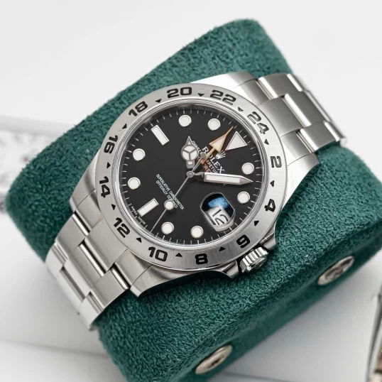 Rolex Oyster Perpetual Explorer II Ref. 216570 Black Dial