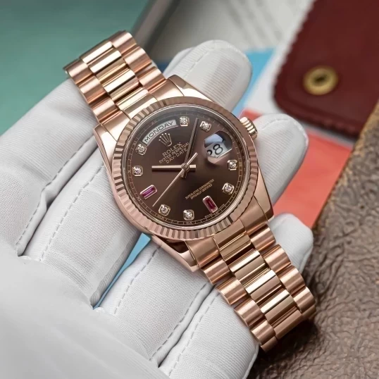 Rolex Oyster Perpetual Day-Date 36 Ref. 118235 Chocolate Dial