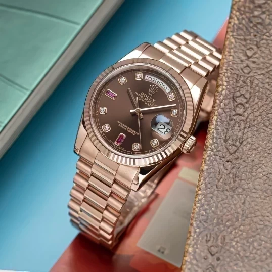 Rolex Oyster Perpetual Day-Date 36 Ref. 118235 Chocolate Dial