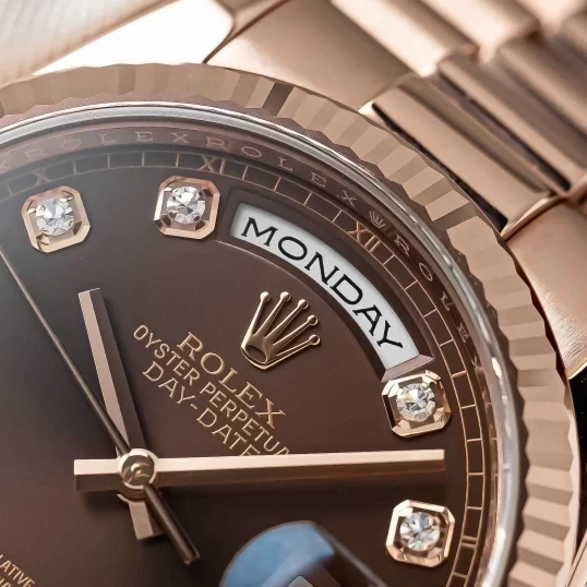Rolex Oyster Perpetual Day-Date 36 Ref. 118235 Chocolate Dial