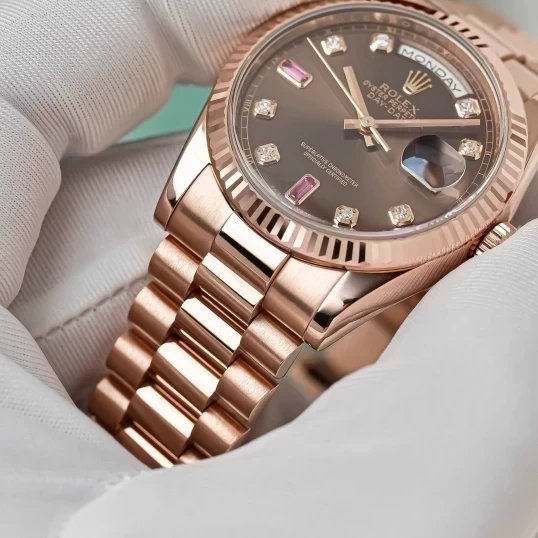 Rolex Oyster Perpetual Day-Date 36 Ref. 118235 Chocolate Dial